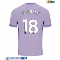 Maglie da calcio Brighton Danny Welbeck #18 Seconda Maglia 2025-26 Manica Corta